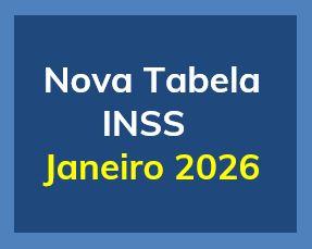 Nova Tabela INSS Janeiro 2026 - Governo anuncia reajuste em 3,9%